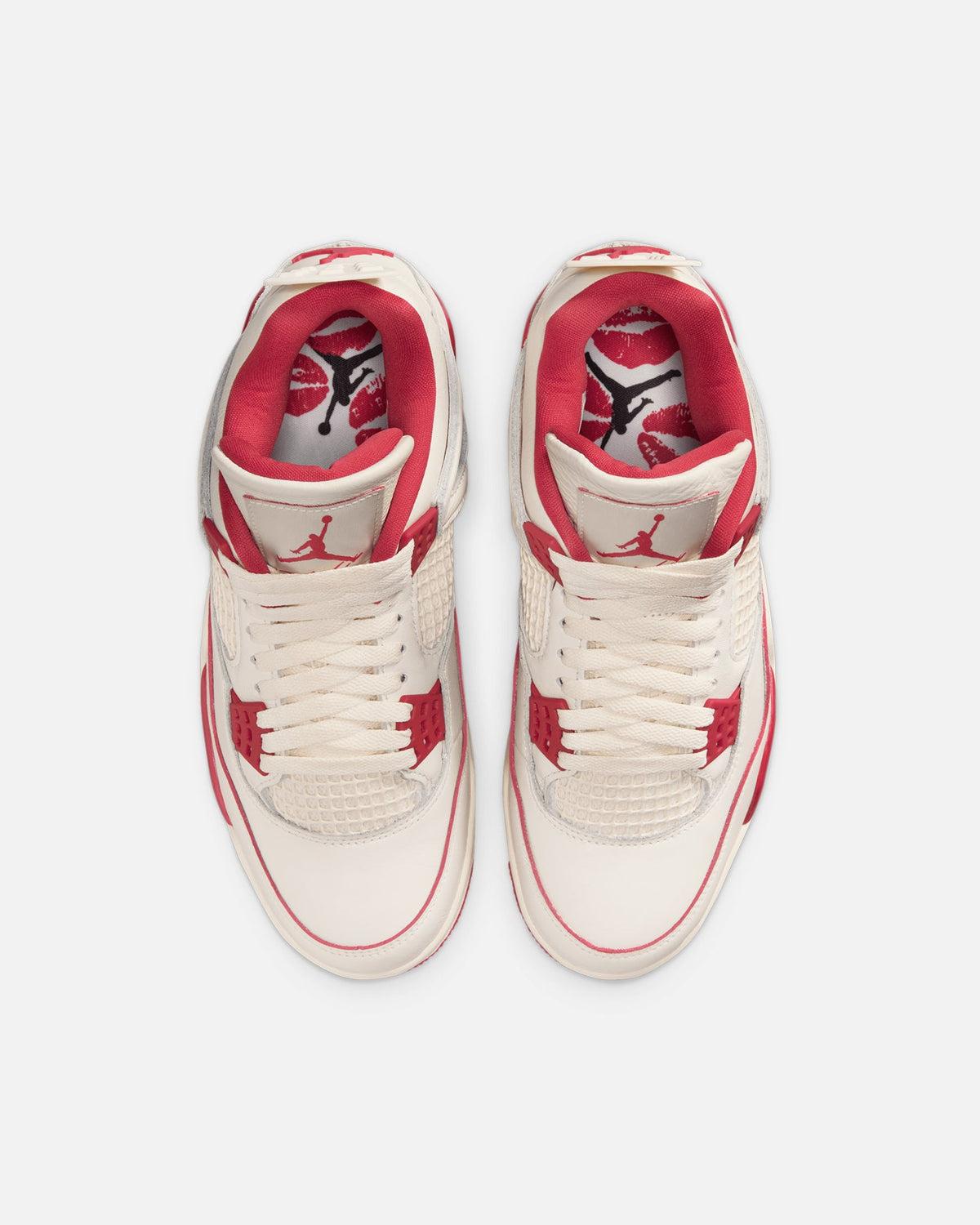 HOT Products Jordan Women's Air Jordan 4 Retro "Pale Ivory and Tough Red" Pale Ivory