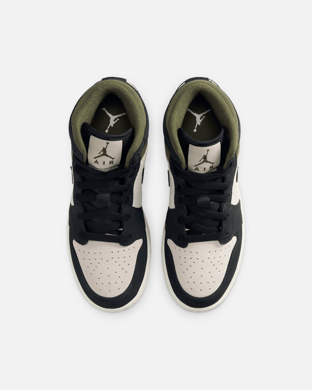 HOT Products Jordan Kids' Air Jordan 1 Mid (GS) Lt Orewood Brown
