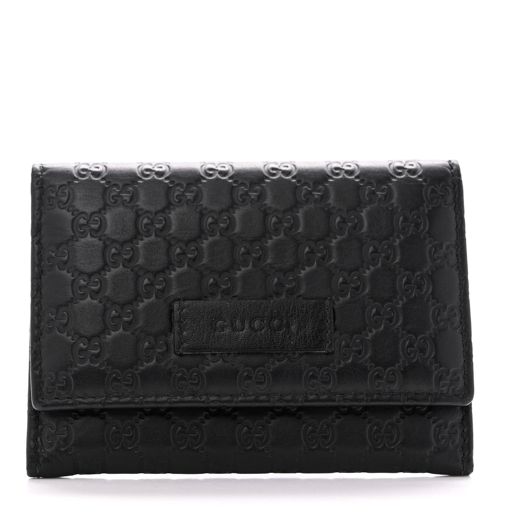 Microguccissima Card Case Black