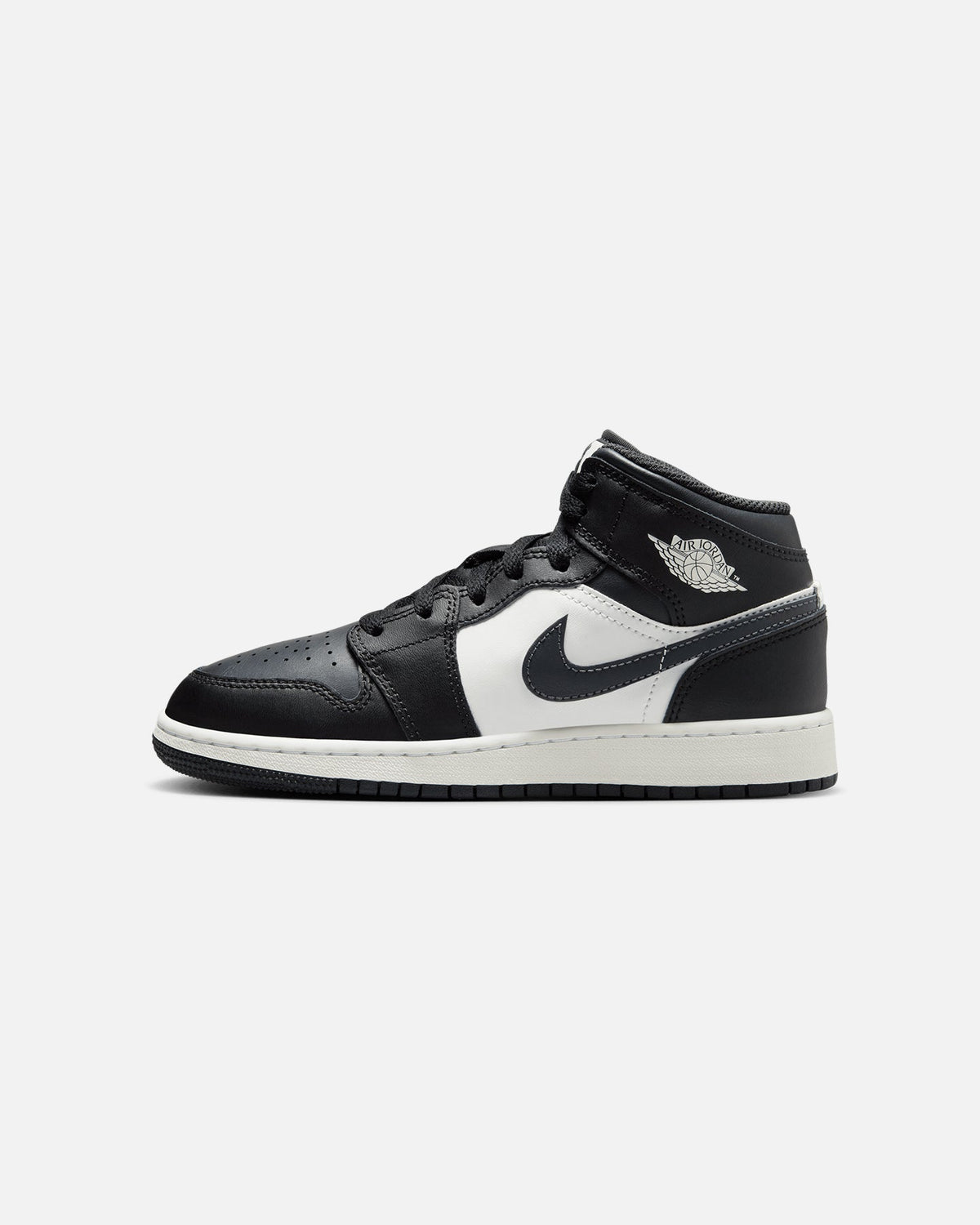 HOT Products Jordan Kids' Air Jordan 1 Mid (GS) Black/White