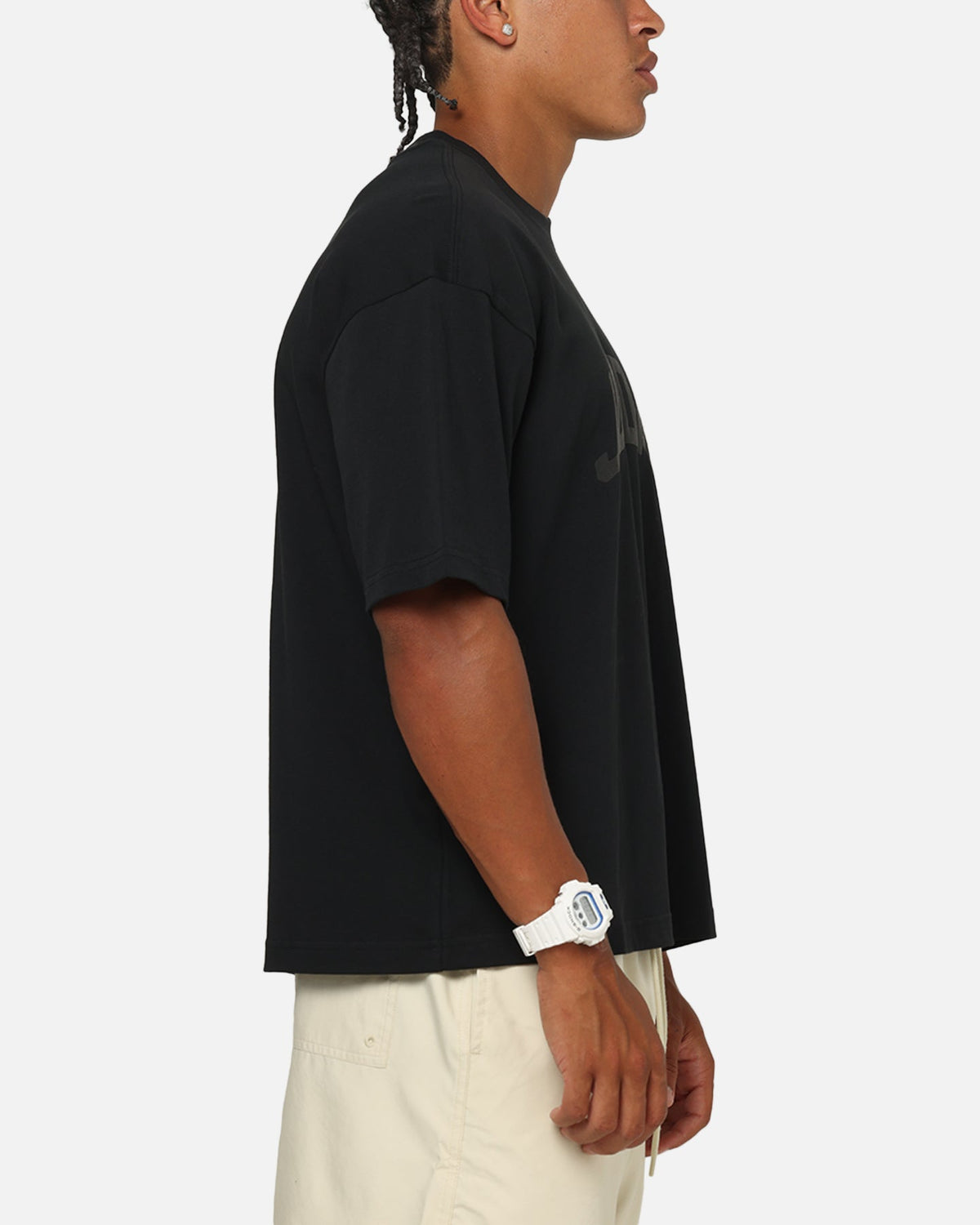 HOT Products Jordan Flight Essentials Boxy T-Shirt Black/Black