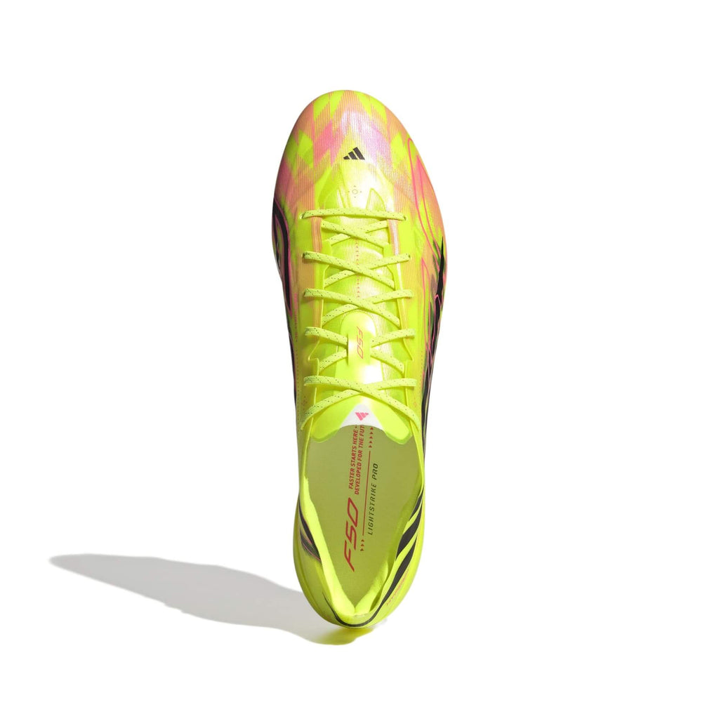 New Arrival adidas F50 Hyperfast Evo Firm Ground Soccer Cleats - Too Light Pack (SP26)