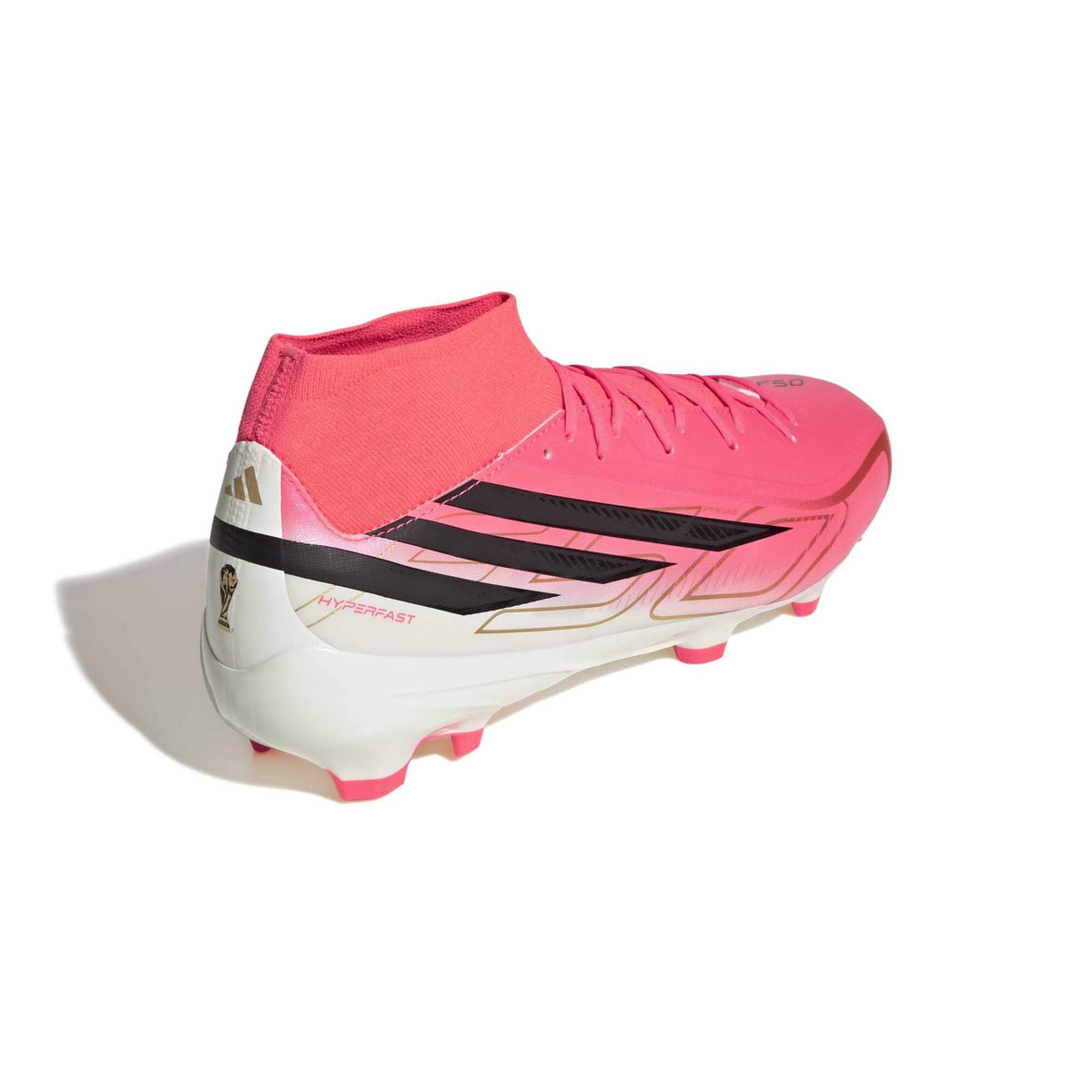 New Arrival adidas F50 Hyperfast League Mid Firm Ground Soccer Cleats - Road To Glory Pack (SP26)