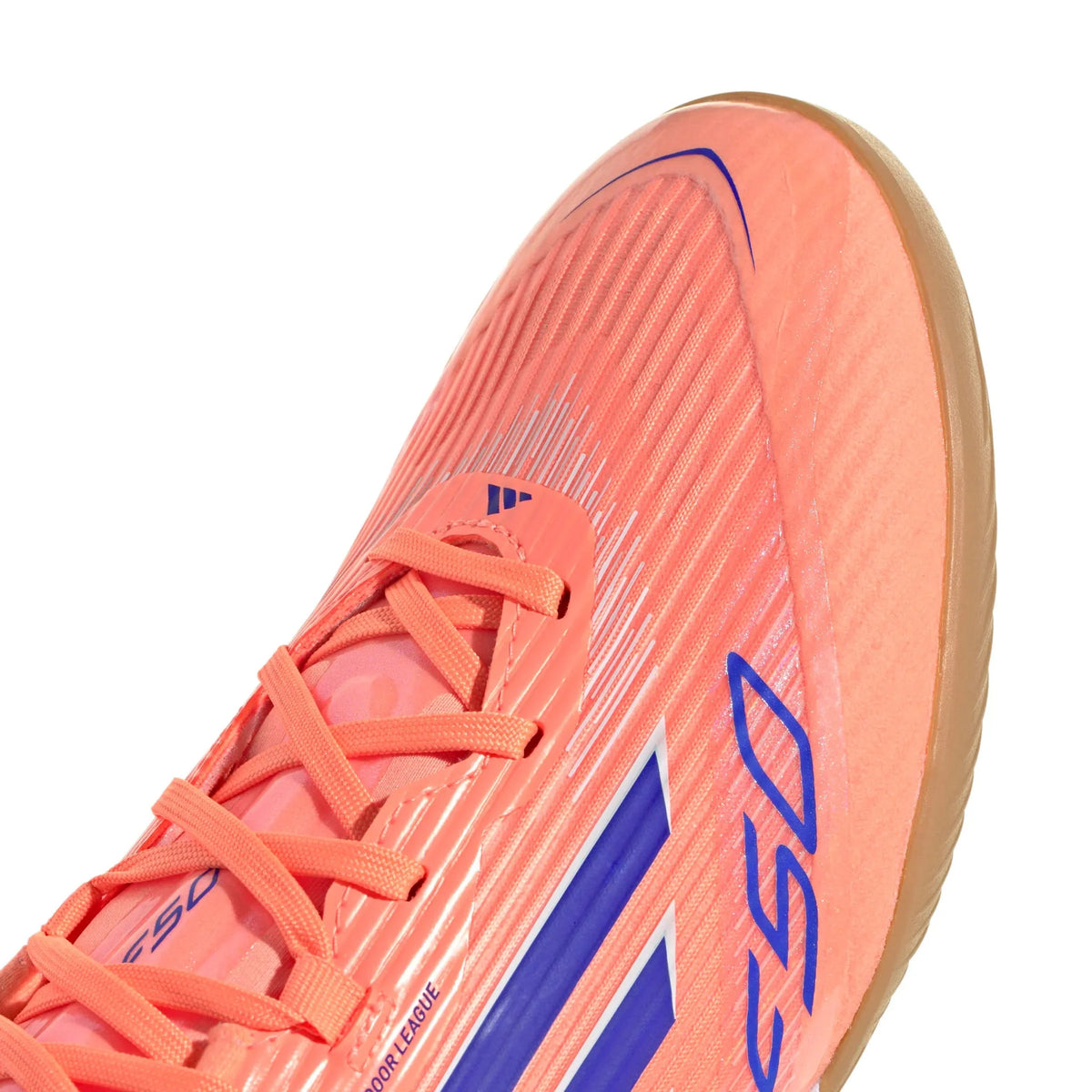 New Arrival adidas F50 League Indoor Soccer Shoes - Coral Blaze Pack (FA25)