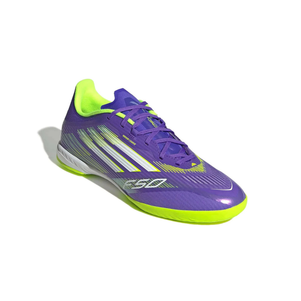 New Arrival adidas F50 League Indoor Soccer Shoes - Radiant Blaze Pack (FA25)