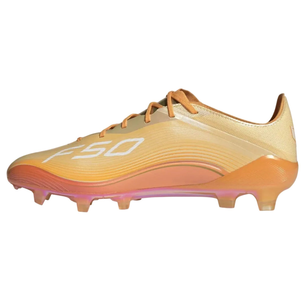 New Arrival adidas F50 Messi Elite Firm Ground Soccer Cleats - Messi Hora Dorada Pack (SP26)