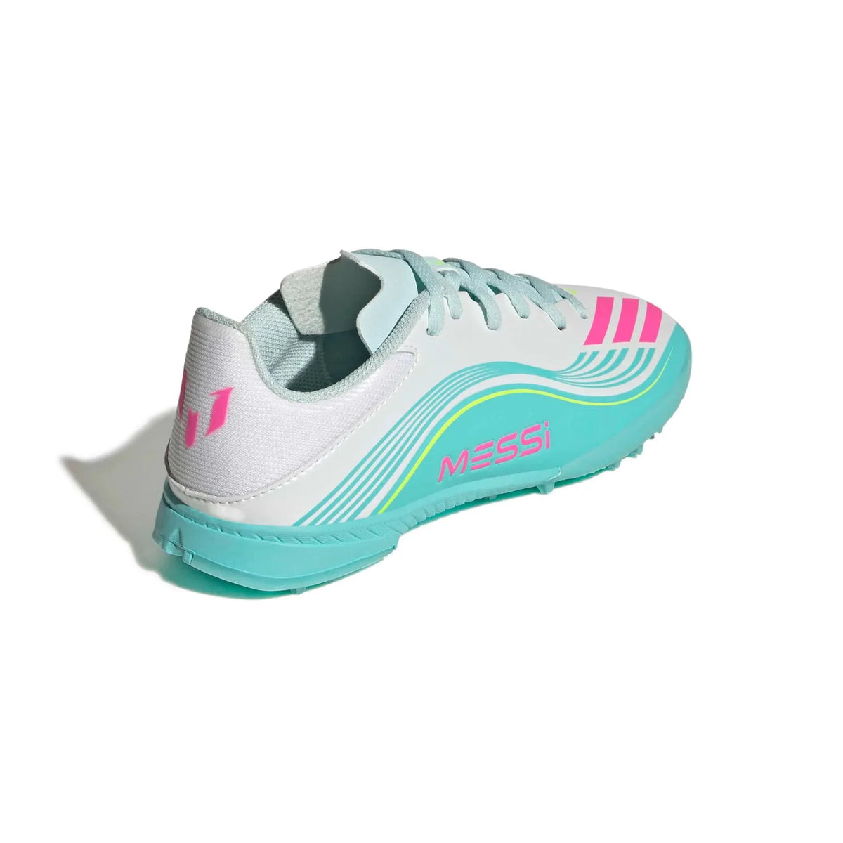 New Arrival adidas JR F50 Messi League Turf Soccer Shoes - Messi Aurora Radiante Pack (SP26)