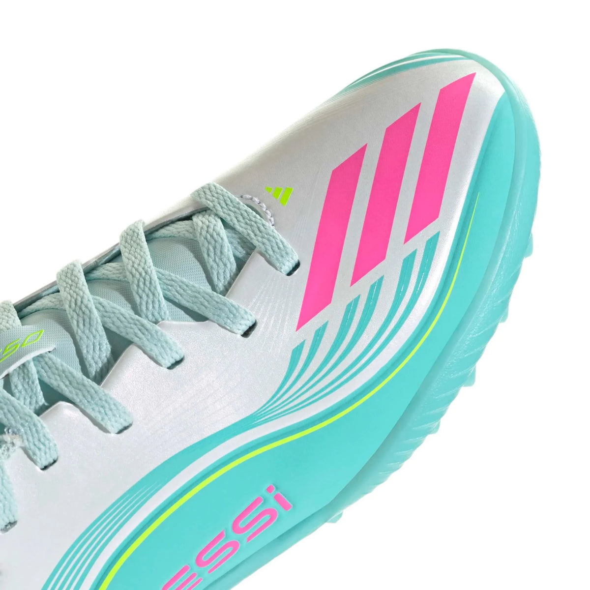 New Arrival adidas JR F50 Messi League Turf Soccer Shoes - Messi Aurora Radiante Pack (SP26)