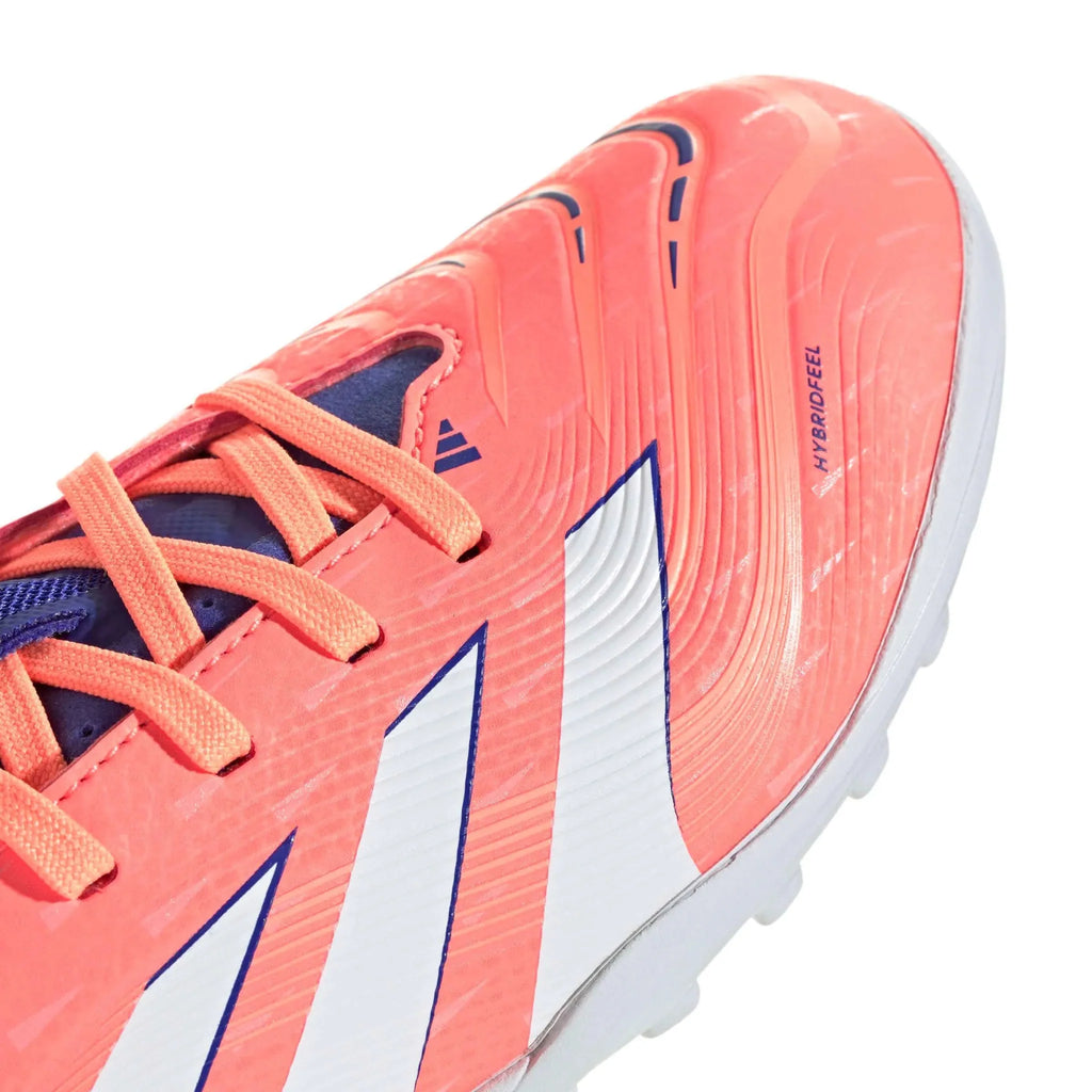 New Arrival adidas Junior Predator League Turf Soccer Shoes - Coral Blaze Pack (FA25)