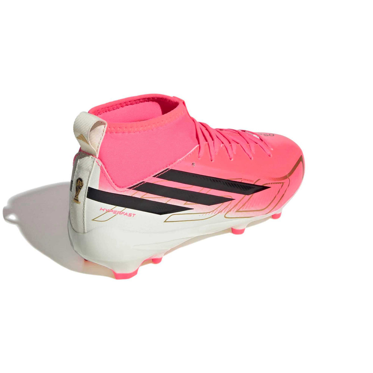 New Arrival adidas Junior F50 Hyperfast League Mid Firm Ground Soccer Cleats - Road To Glory Pack (SP26)