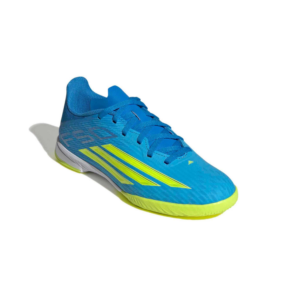 New Arrival adidas Junior F50 League Indoor Soccer Shoes - Ice Cold Precision Pack (SP26)