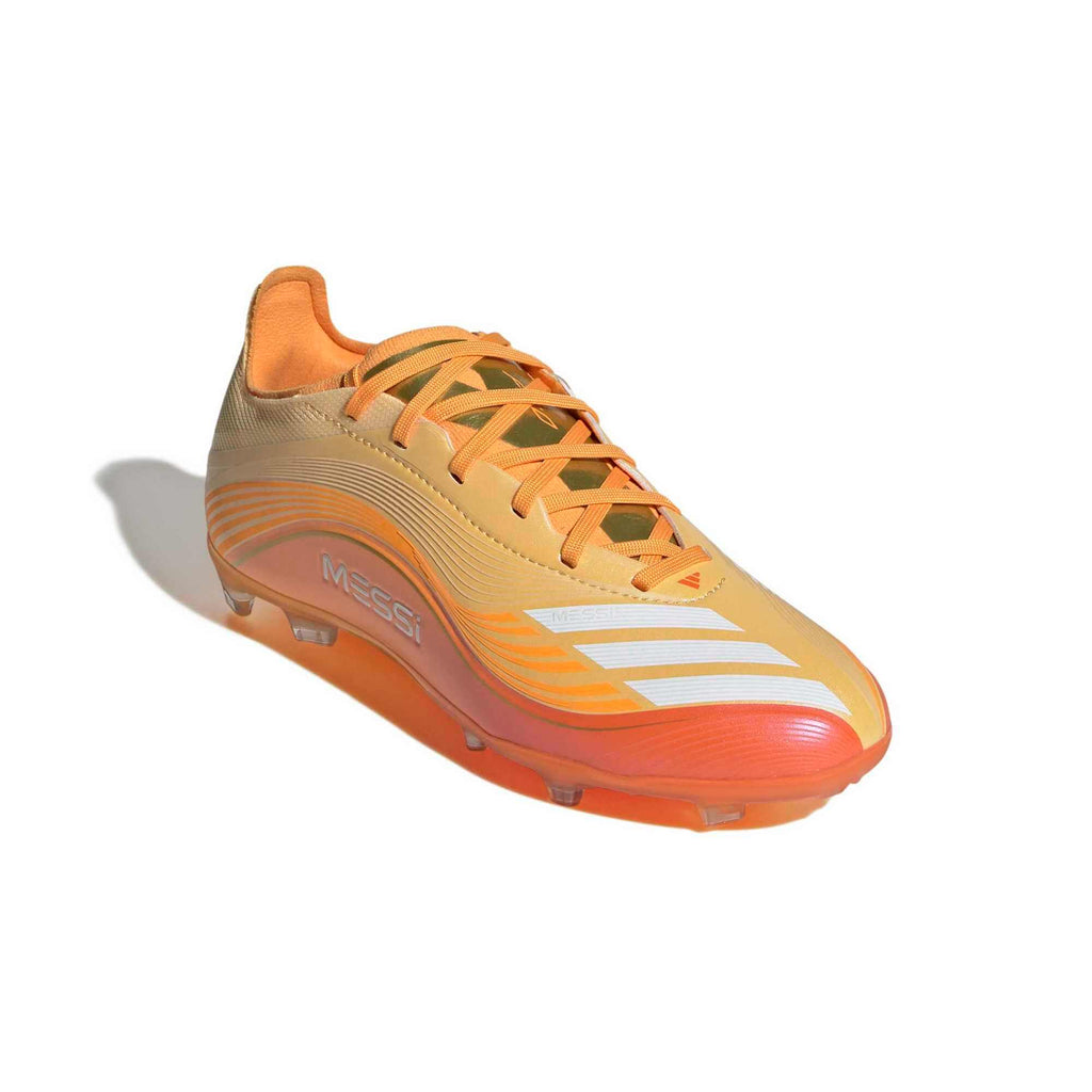 New Arrival adidas Junior F50 Messi Elite Firm Ground Soccer Cleats - Messi Hora Dorada Pack (SP26)