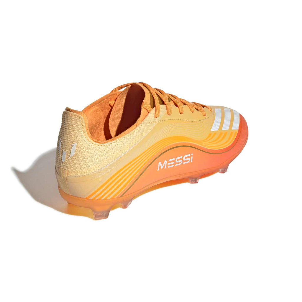 New Arrival adidas Junior F50 Messi Elite Firm Ground Soccer Cleats - Messi Hora Dorada Pack (SP26)