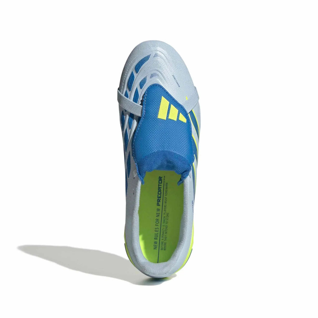 New Arrival adidas Junior Predator League Fold-Over Tongue Firm Ground Soccer Cleats - Ice Cold Precision Pack (SP26)