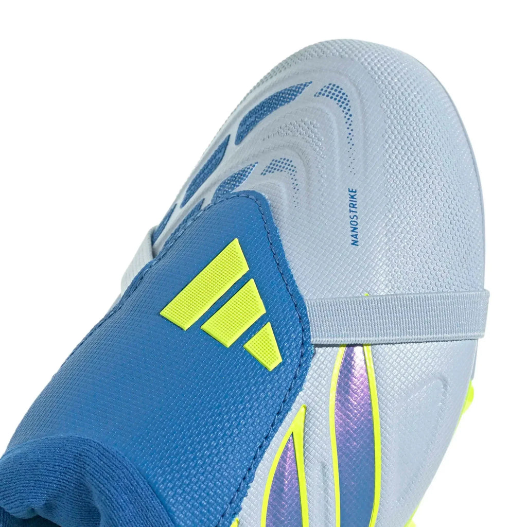 New Arrival adidas Junior Predator League Fold-Over Tongue Firm Ground Soccer Cleats - Ice Cold Precision Pack (SP26)