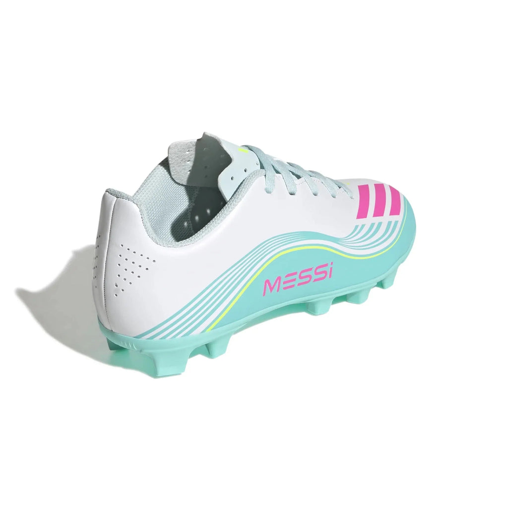 New Arrival adidas Kids F50 Messi Club Firm/Multi Ground Soccer Cleats - Messi Aurora Radiante Pack (SP26)