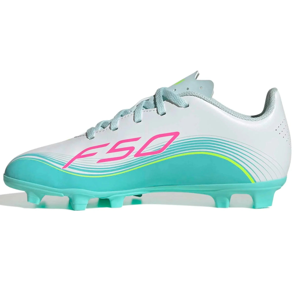 New Arrival adidas Kids F50 Messi Club Firm/Multi Ground Soccer Cleats - Messi Aurora Radiante Pack (SP26)