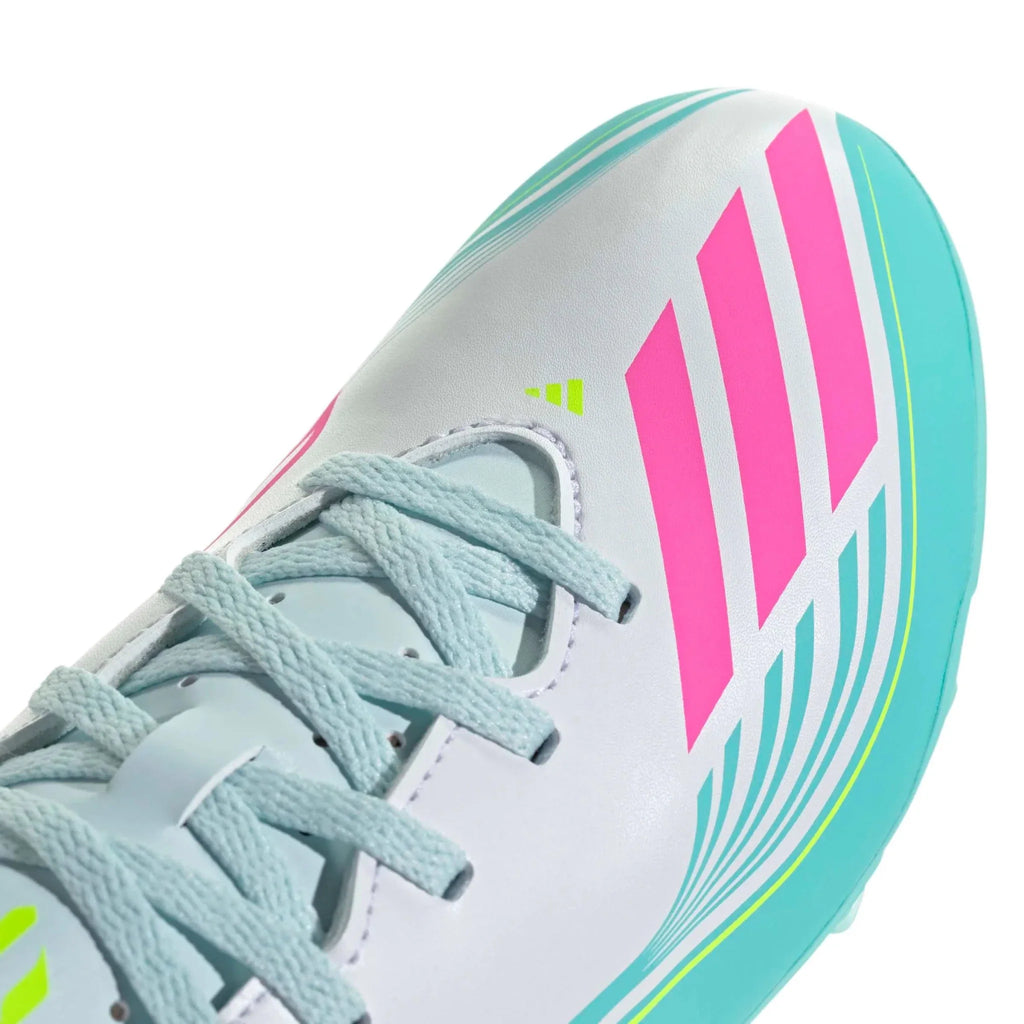 New Arrival adidas Kids F50 Messi Club Firm/Multi Ground Soccer Cleats - Messi Aurora Radiante Pack (SP26)
