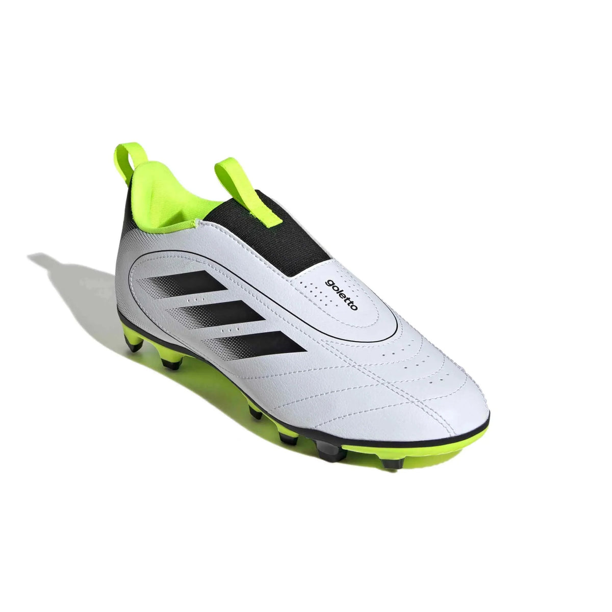 New Arrival adidas Kid's Goletto IX Laceless Firm/Multi Ground Soccer Cleats