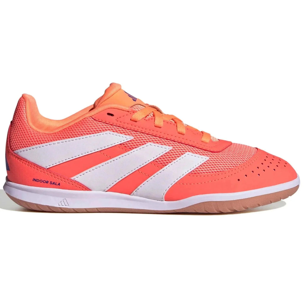 New Arrival adidas Kids Predator Club Sala Indoor Soccer Shoes - Coral Blaze Pack (FA25)