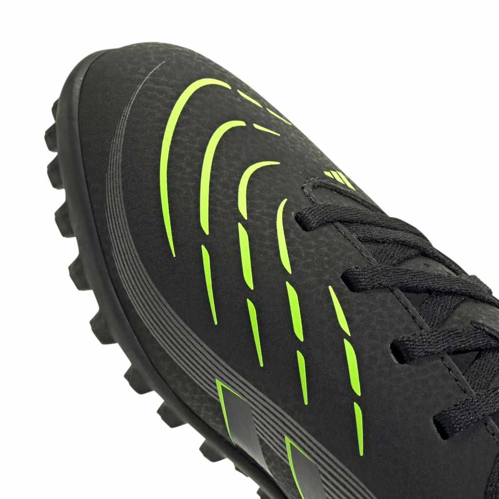 New Arrival adidas Kids Predator Club Turf Soccer Shoes - Electric Stealth Pack (FA25)