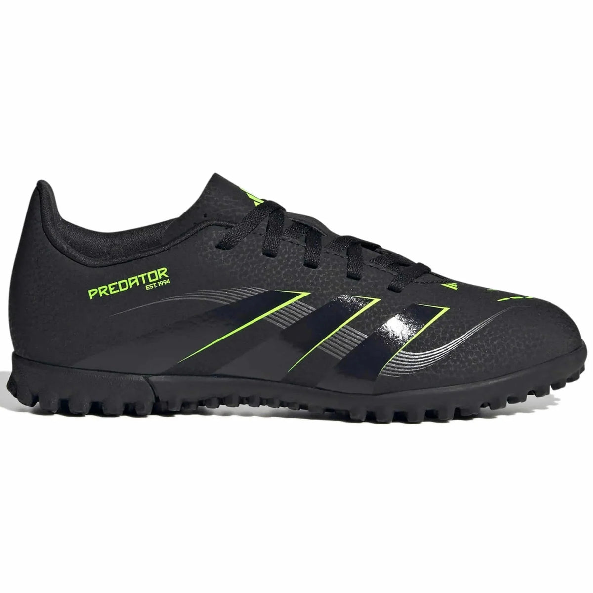 New Arrival adidas Kids Predator Club Turf Soccer Shoes - Electric Stealth Pack (FA25)