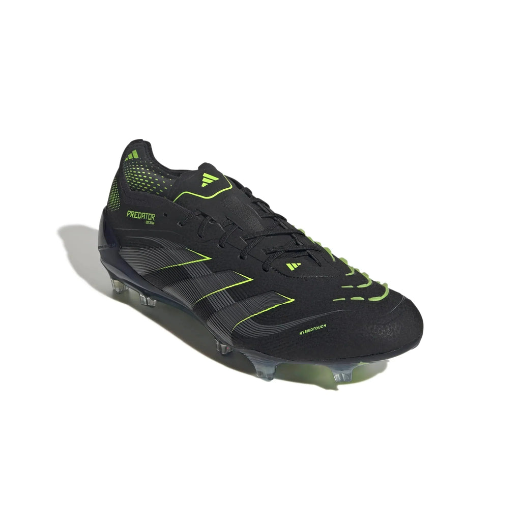 New Arrival adidas Predator Elite Firm Ground Soccer Cleats - Electric Stealth Pack (FA25)