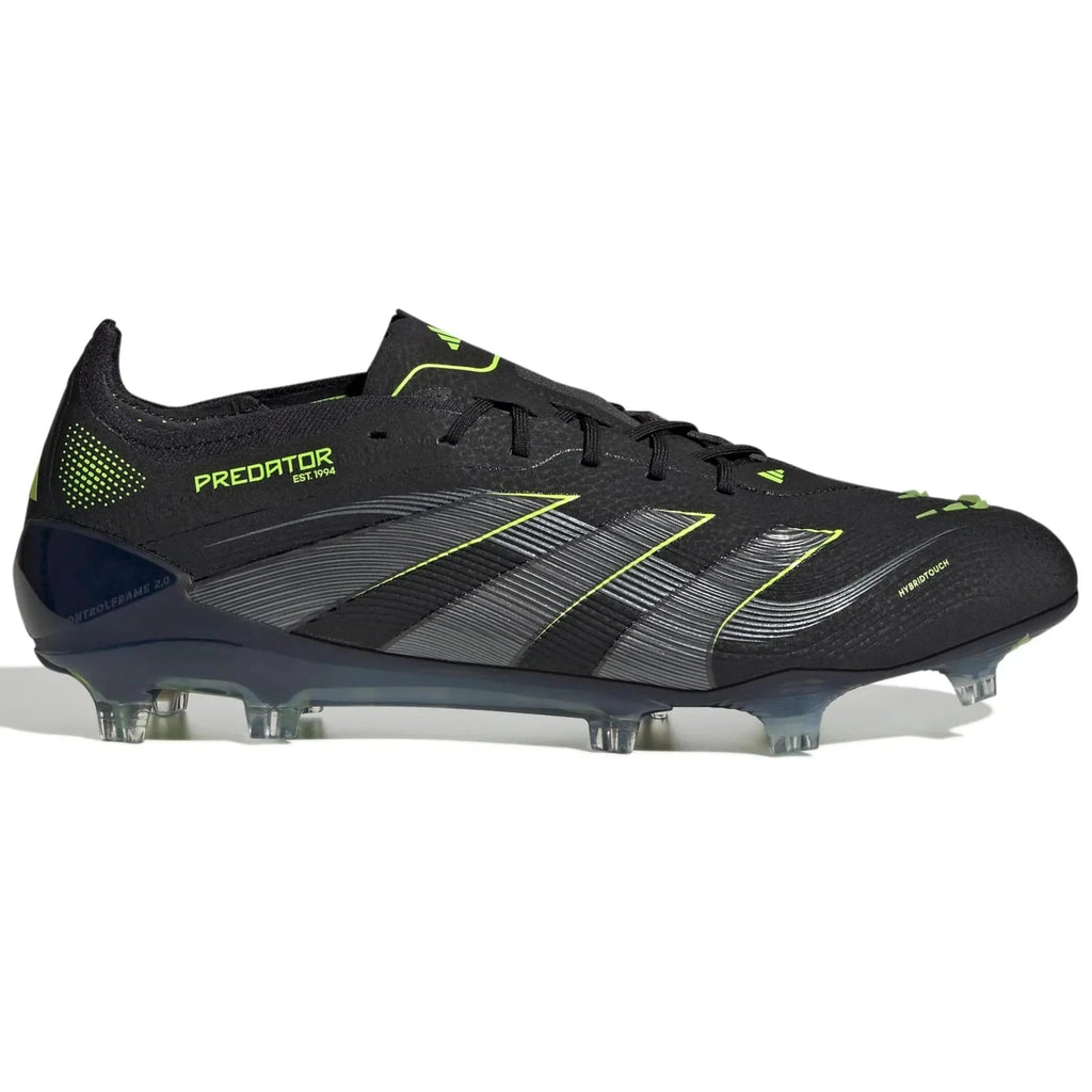 New Arrival adidas Predator Elite Firm Ground Soccer Cleats - Electric Stealth Pack (FA25)
