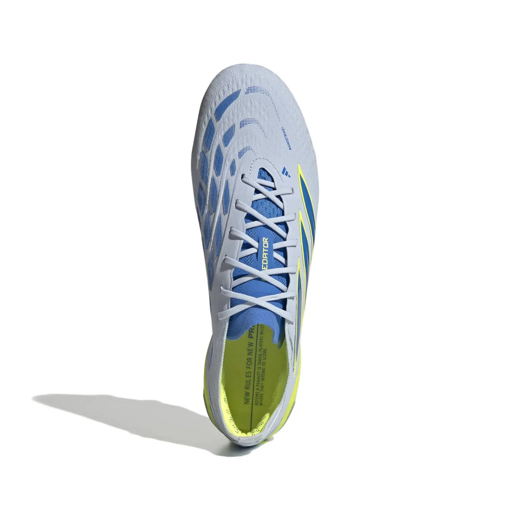 New Arrival adidas Predator Elite Firm Ground Soccer Cleats - Ice Cold Precision Pack (SP26)