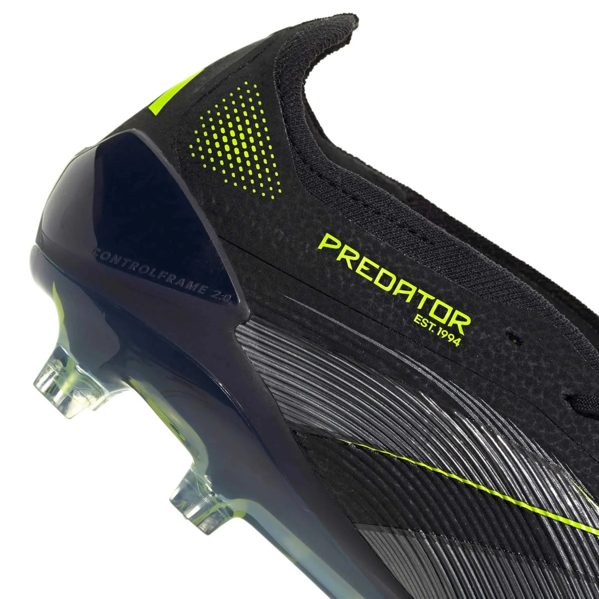 New Arrival adidas Predator Elite Fold-Over Tongue Firm Ground Soccer Cleats - Electric Stealth Pack (FA25)