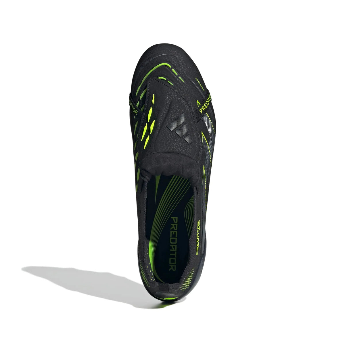New Arrival adidas Predator Elite Fold-Over Tongue Firm Ground Soccer Cleats - Electric Stealth Pack (FA25)