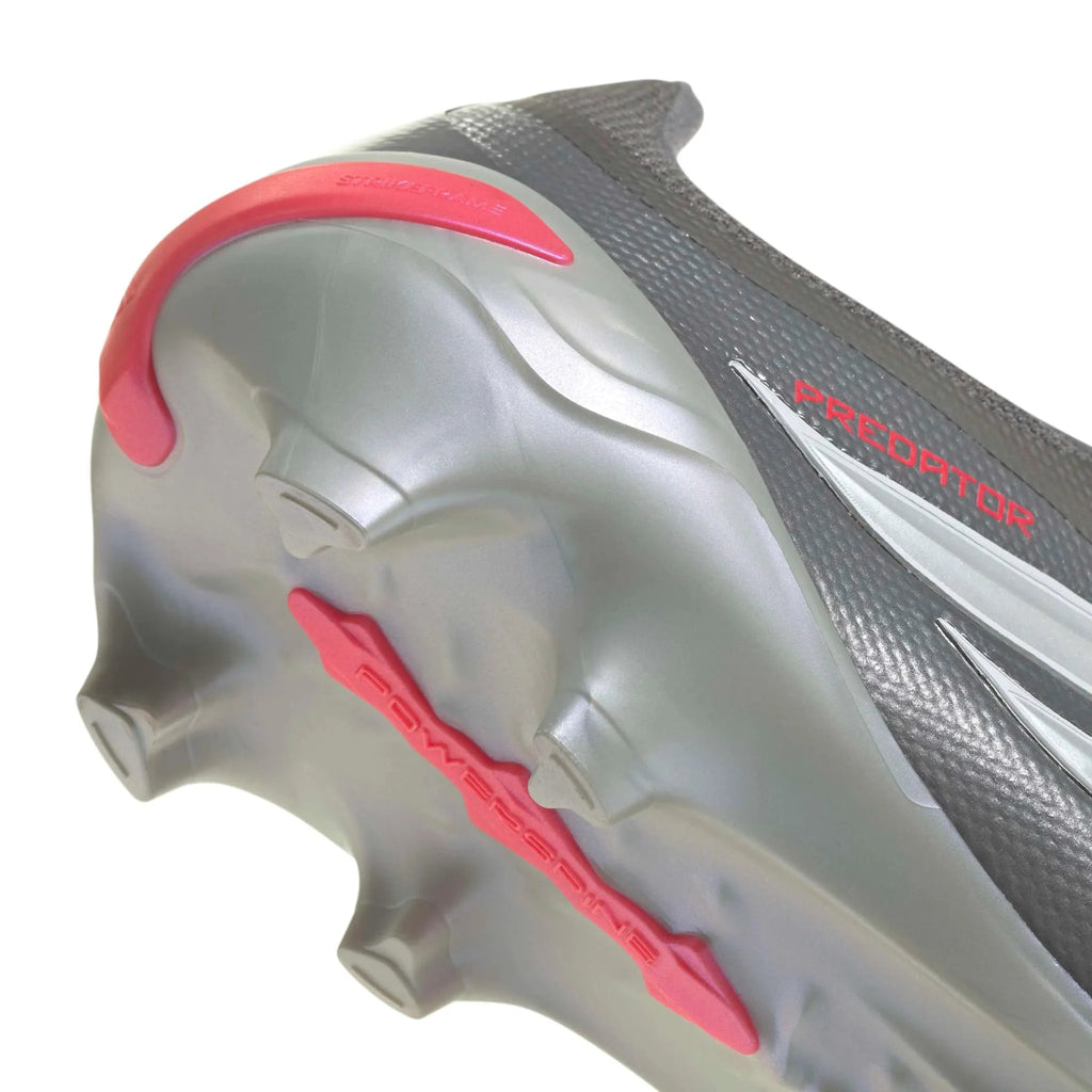 New Arrival adidas Predator League Fold-Over Tongue Firm Ground Soccer Cleats - Finishers Steel Pack (SP26)