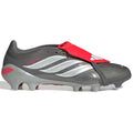 New Arrival adidas Predator League Fold-Over Tongue Firm Ground Soccer Cleats - Finishers Steel Pack (SP26)