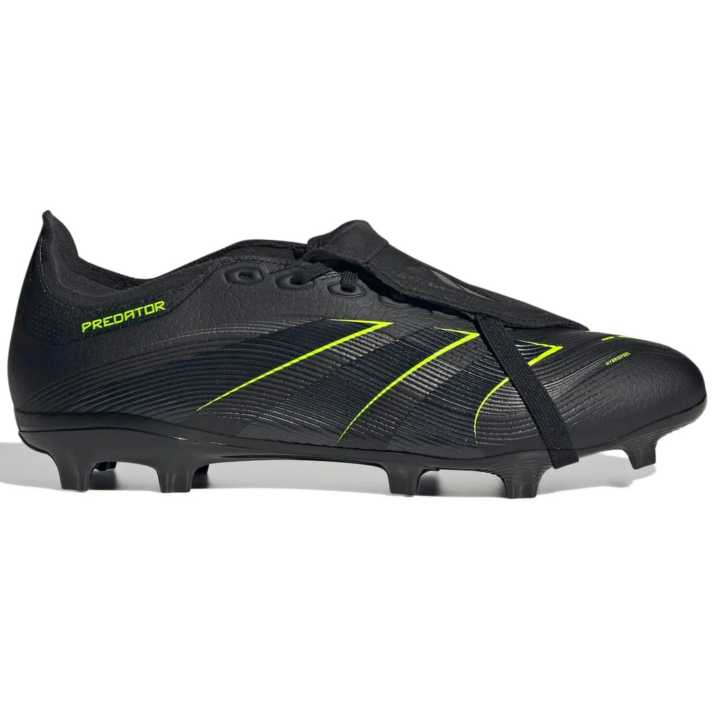 New Arrival adidas Predator League Fold-Over Tongue Firm/Multi Ground Soccer Cleats - Electric Stealth Pack (FA25)
