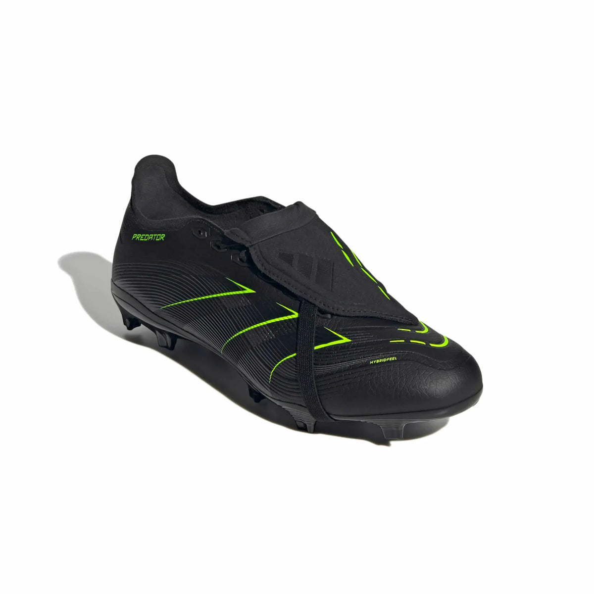 New Arrival adidas Predator League Fold-Over Tongue Firm/Multi Ground Soccer Cleats - Electric Stealth Pack (FA25)