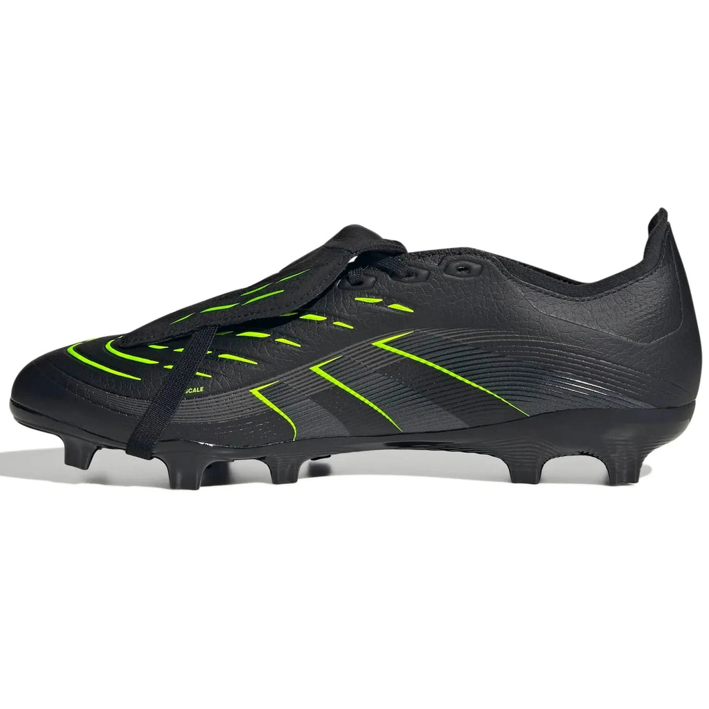 New Arrival adidas Predator League Fold-Over Tongue Firm/Multi Ground Soccer Cleats - Electric Stealth Pack (FA25)