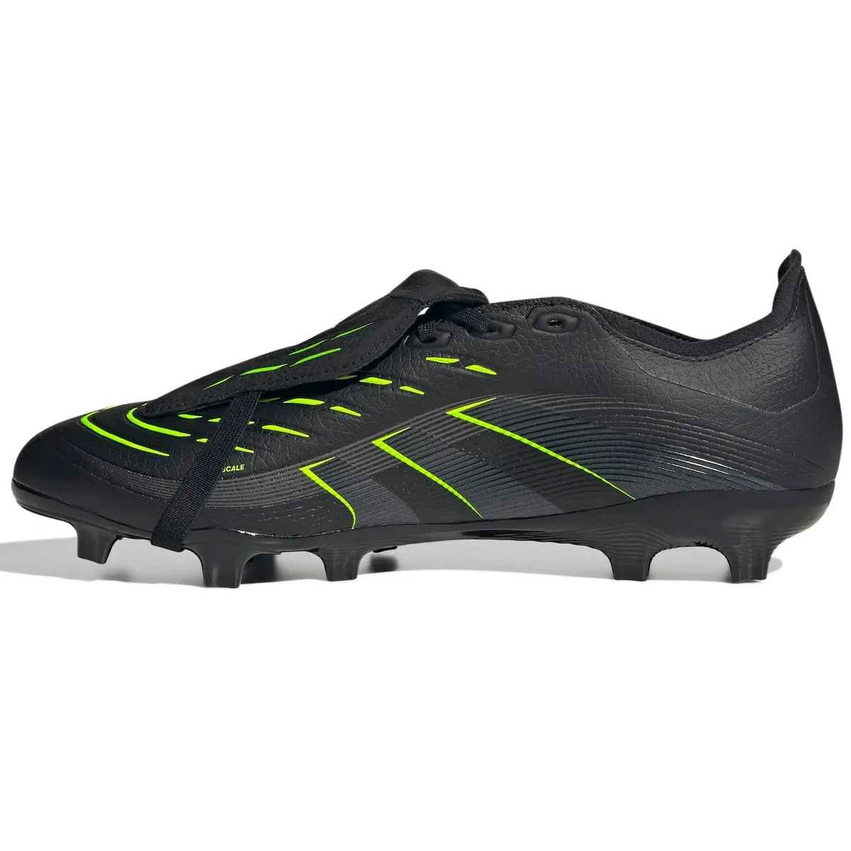 New Arrival adidas Predator League Fold-Over Tongue Firm/Multi Ground Soccer Cleats - Electric Stealth Pack (FA25)