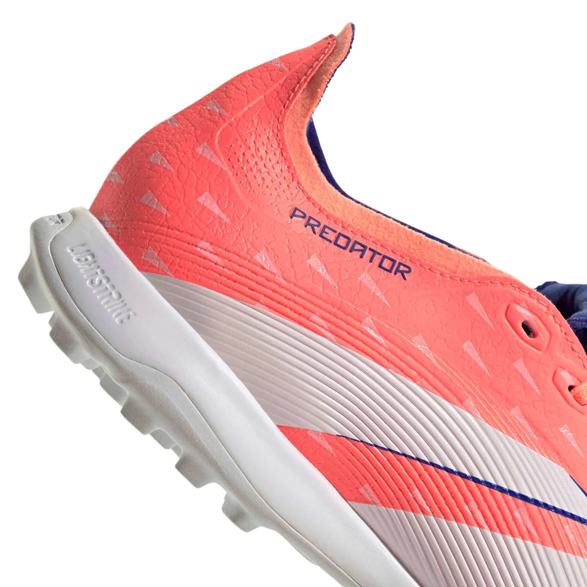 New Arrival adidas Predator League Fold-Over Tongue Turf Soccer Shoes - Coral Blaze Pack (FA25)