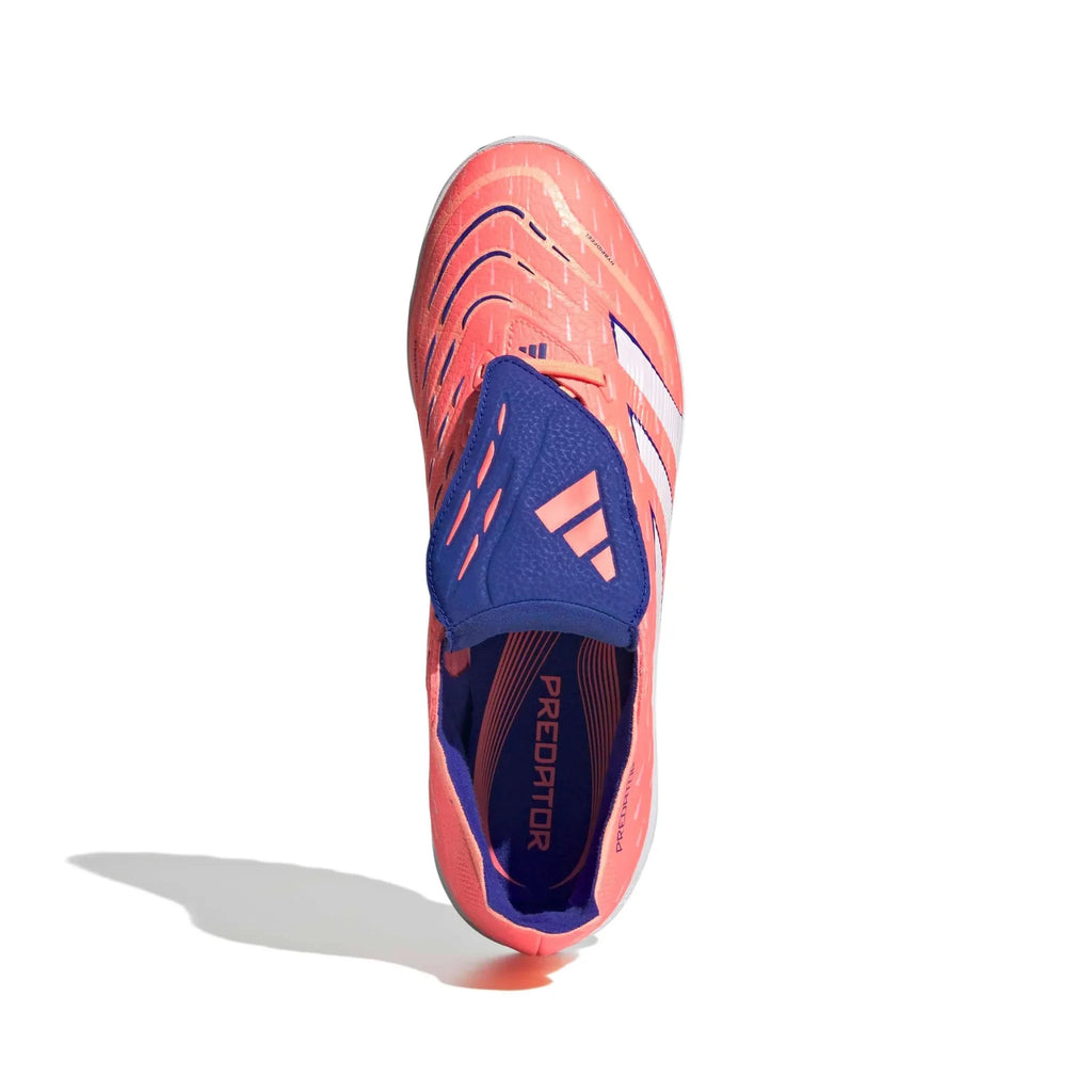 New Arrival adidas Predator League Fold-Over Tongue Turf Soccer Shoes - Coral Blaze Pack (FA25)