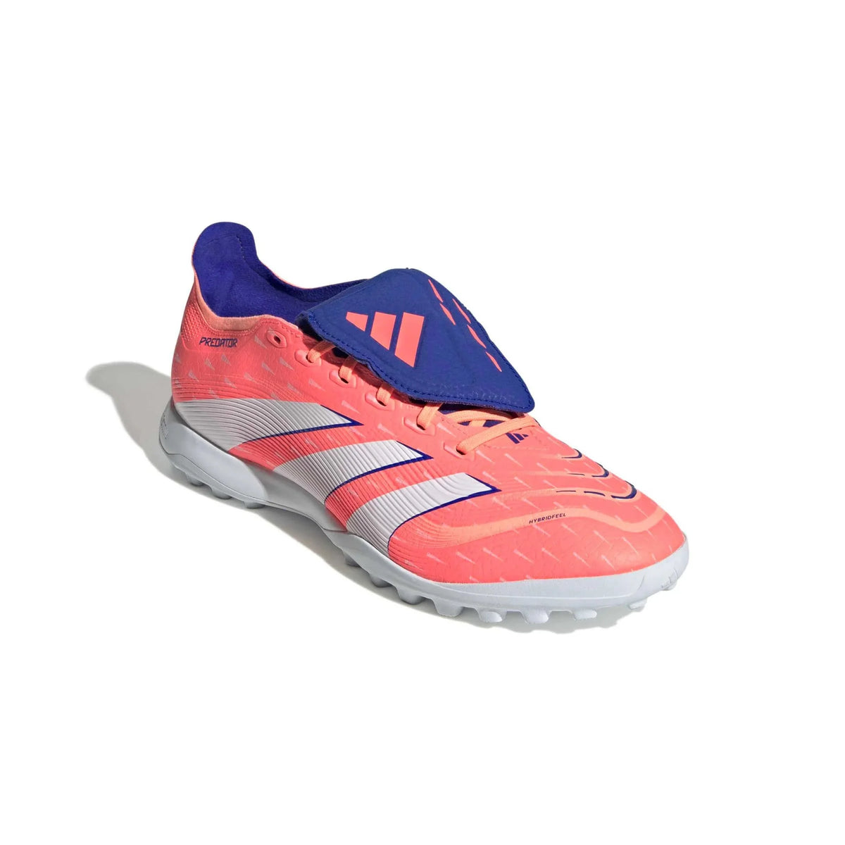New Arrival adidas Predator League Fold-Over Tongue Turf Soccer Shoes - Coral Blaze Pack (FA25)