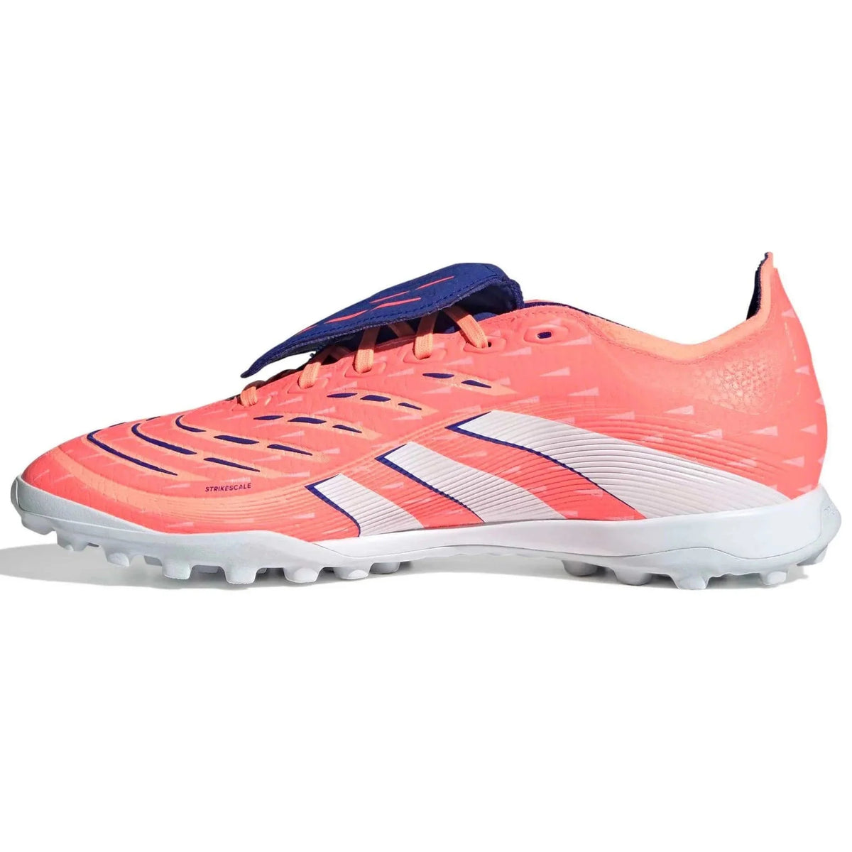New Arrival adidas Predator League Fold-Over Tongue Turf Soccer Shoes - Coral Blaze Pack (FA25)