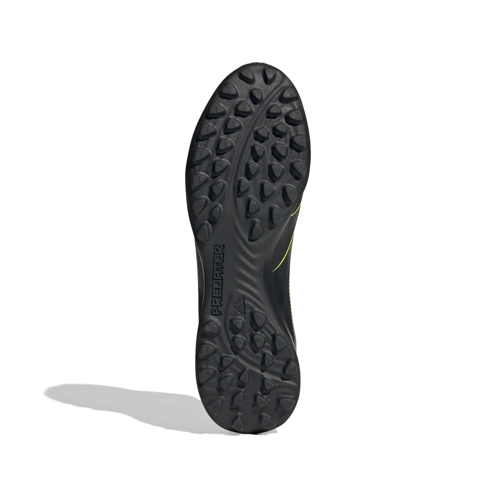 New Arrival adidas Predator League Fold-Over Tongue Turf Soccer Shoes - Electric Stealth Pack (FA25)