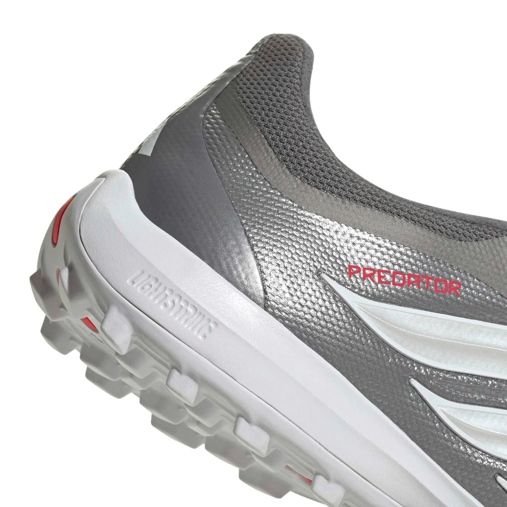 New Arrival adidas Predator League Fold-Over Tongue Turf Soccer Shoes - Finishers Steel Pack (SP26)