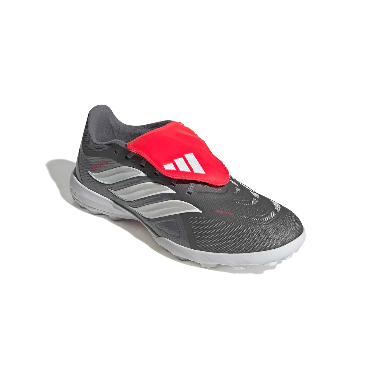 New Arrival adidas Predator League Fold-Over Tongue Turf Soccer Shoes - Finishers Steel Pack (SP26)