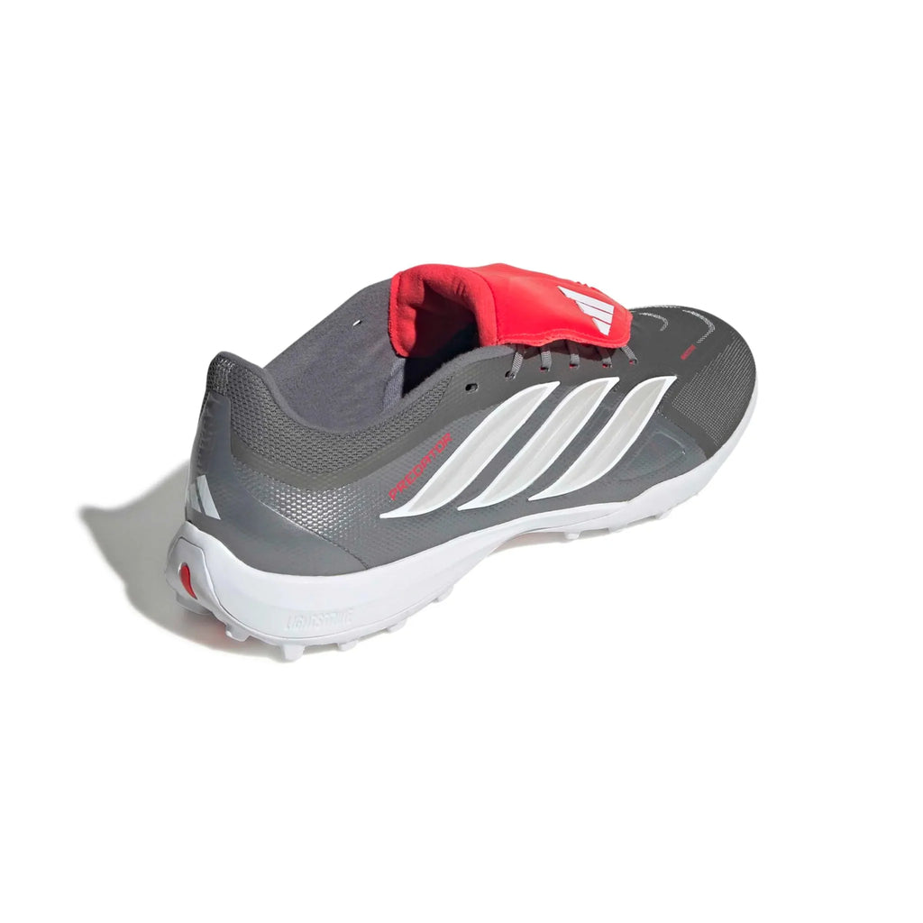 New Arrival adidas Predator League Fold-Over Tongue Turf Soccer Shoes - Finishers Steel Pack (SP26)