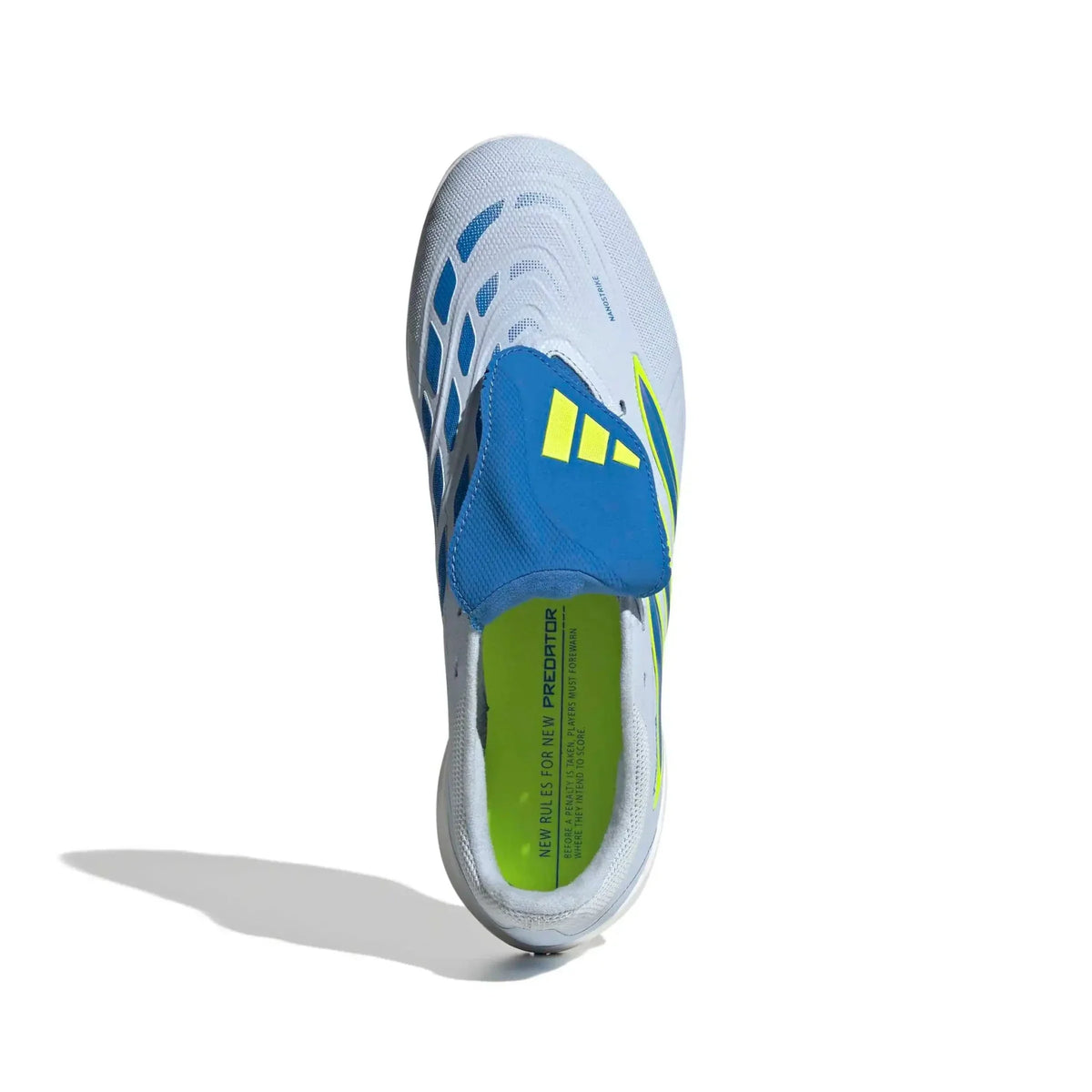 New Arrival adidas Predator League Fold-Over Tongue Turf Soccer Shoes - Ice Cold Precision Pack (SP26)