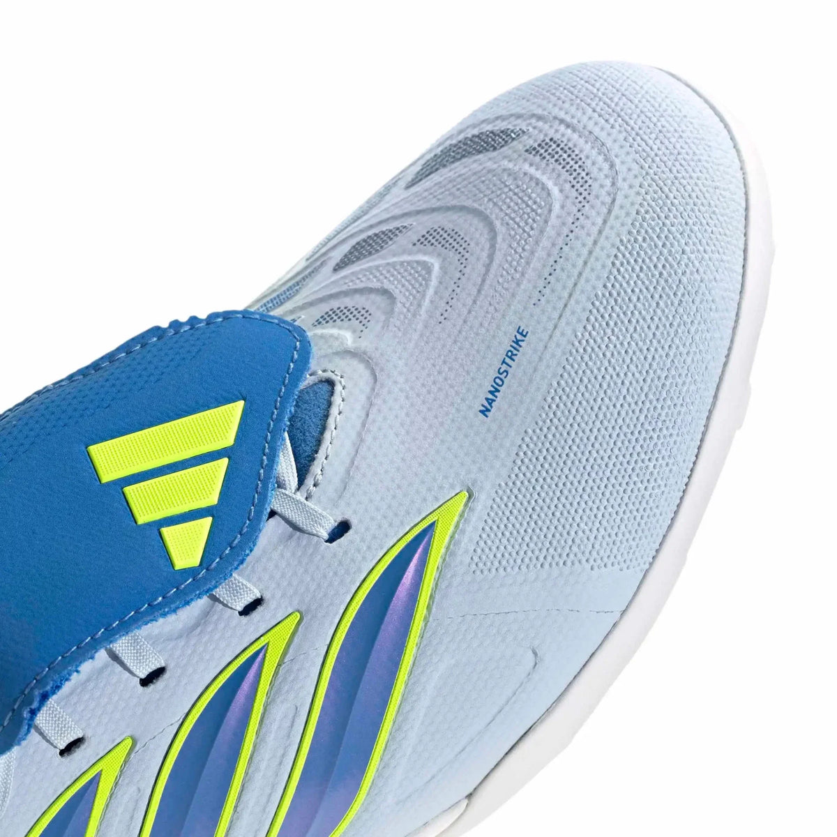 New Arrival adidas Predator League Fold-Over Tongue Turf Soccer Shoes - Ice Cold Precision Pack (SP26)