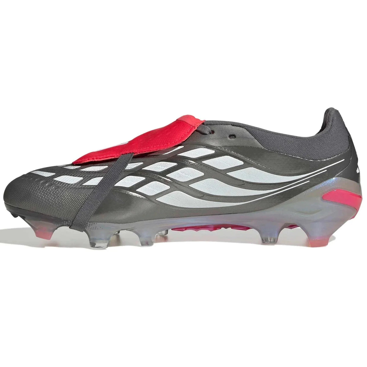 New Arrival adidas Predator Pro Fold-Over Tongue Firm Ground Soccer Cleats - Finishers Steel Pack (SP26)