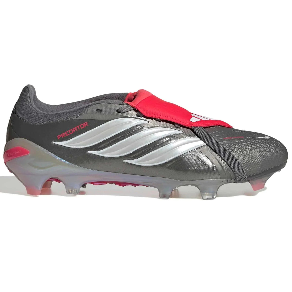 New Arrival adidas Predator Pro Fold-Over Tongue Firm Ground Soccer Cleats - Finishers Steel Pack (SP26)