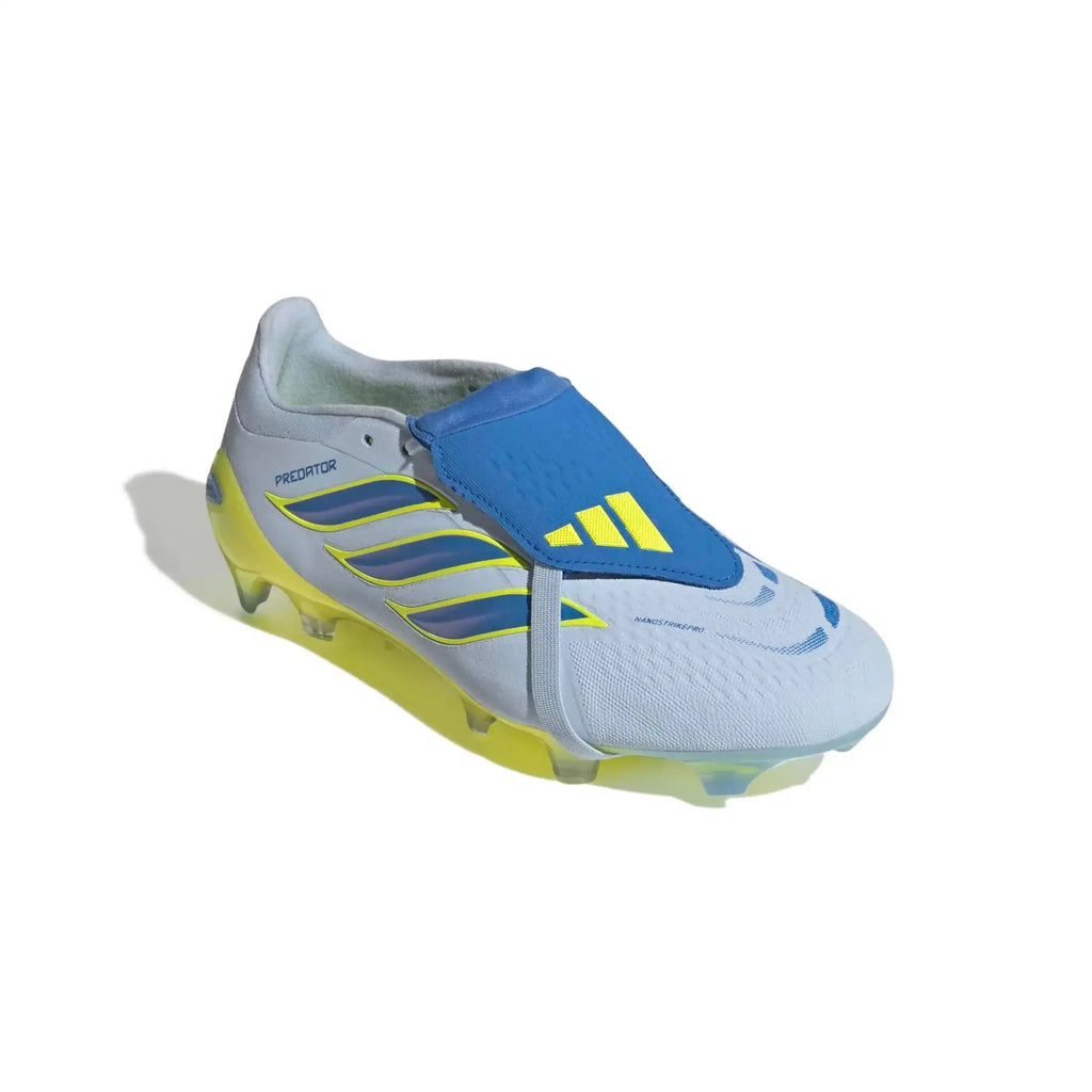 New Arrival adidas Predator Pro Fold-Over Tongue Firm Ground Soccer Cleats - Ice Cold Precision Pack (SP26)